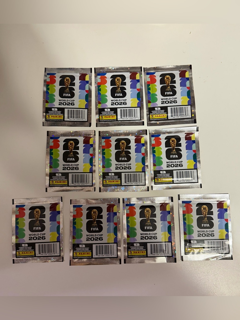 Panini World Cup 2026 Official
Sticker 20 Packs 140 Stickers